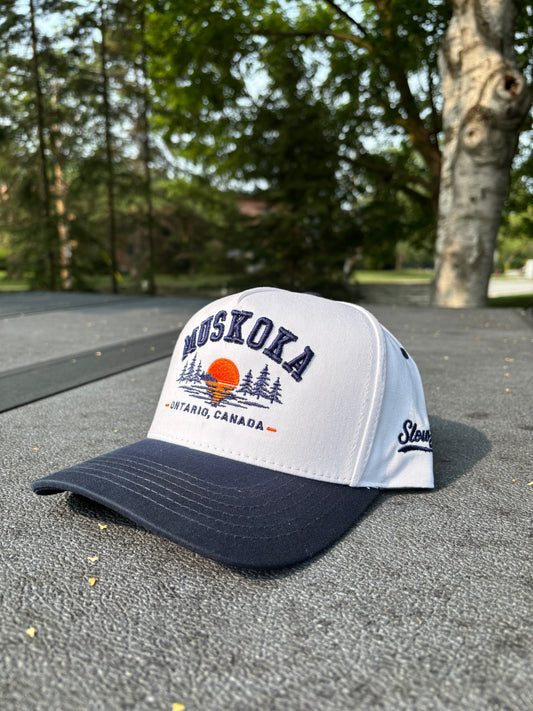SJ x Muskoka Lid navy blue