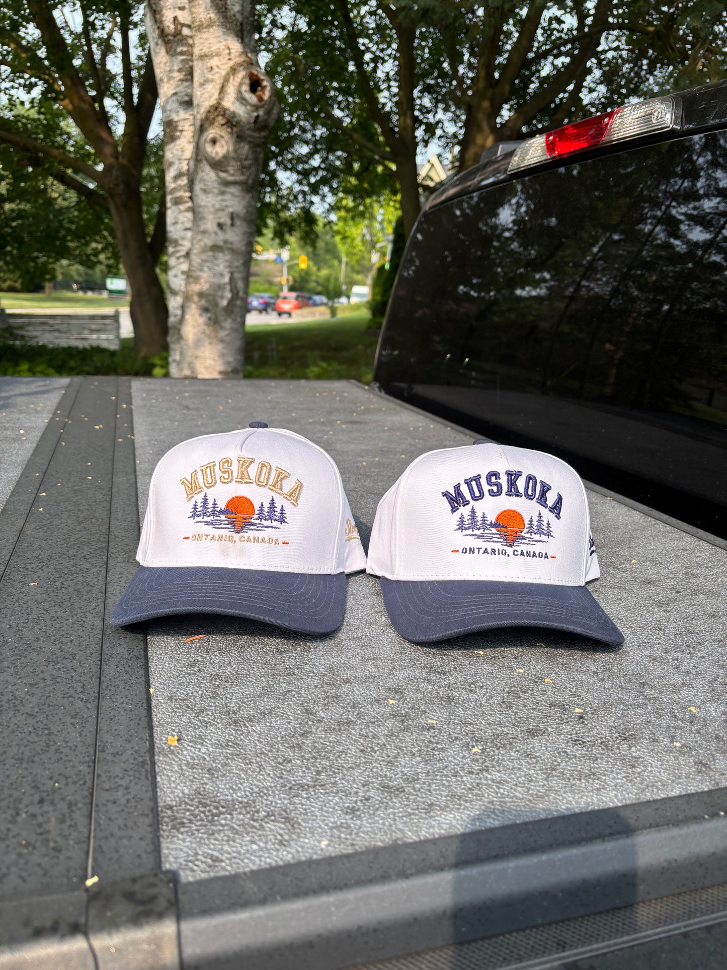 SJ x Muskoka Lid navy blue