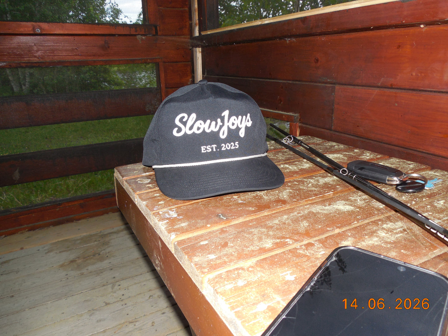 S.J. Black Rope Hat