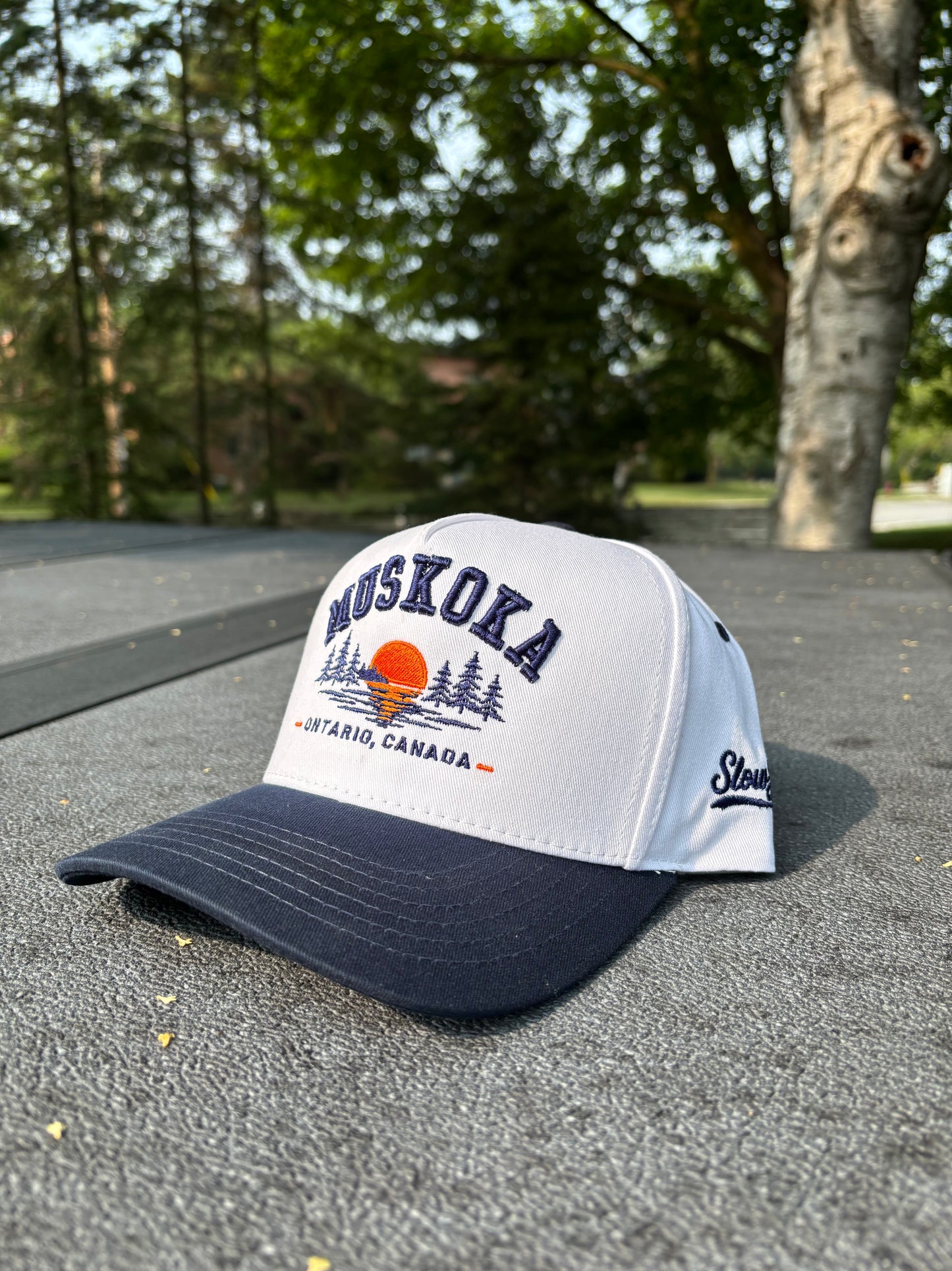 SJ x Muskoka Lid navy blue